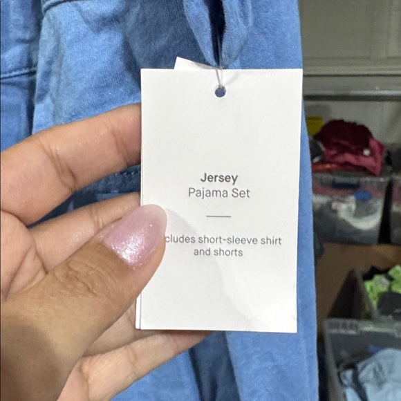 Size XL Auden Jersey pajama short set - Picture 2 of 5